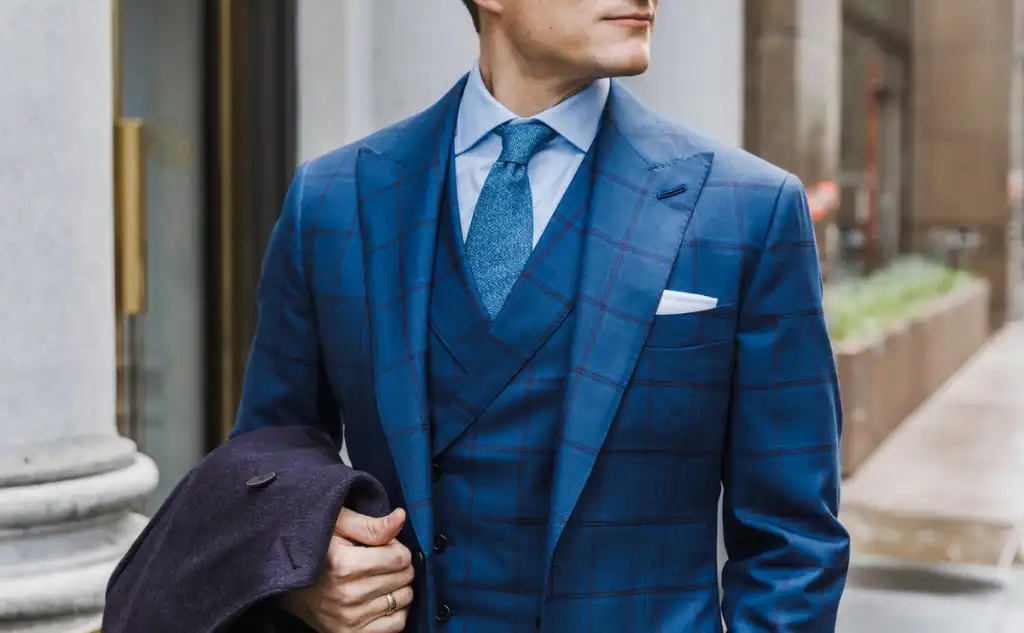 Plaid suit