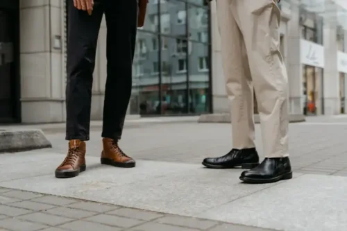 ست کت و شلوار با کفش