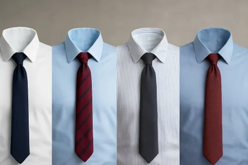 ست کردن پیراهن و کراوات