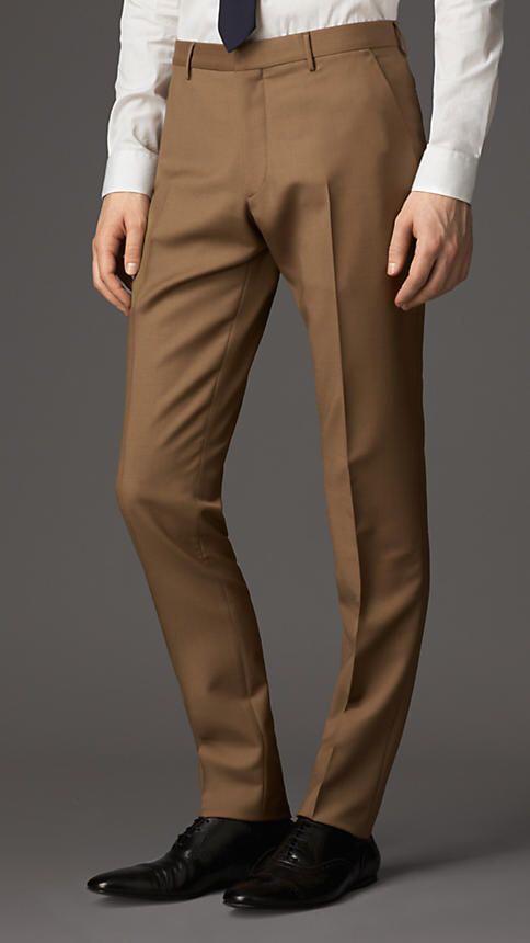 коричневые брюки